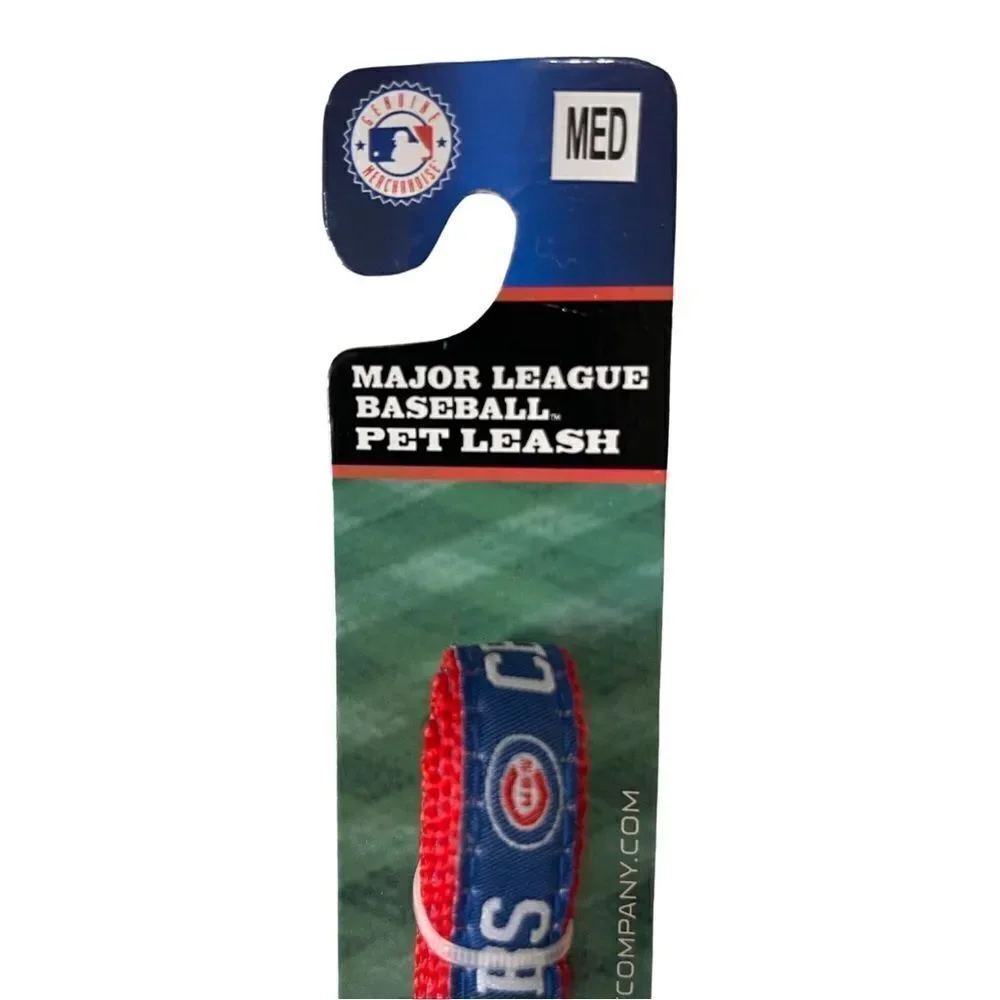 Chicago Cubs Major League Baseball Pet Leash Size Medium NWT